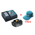 Makita Kit Batteria 18V 3,0AH+Caricabatterie Rapido 191A24-4