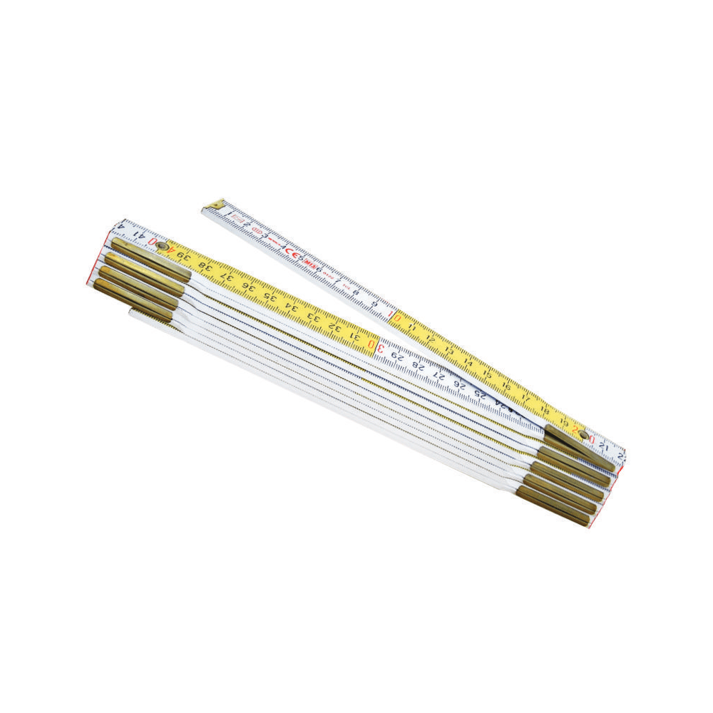 23160 metro in legno 2 mt spessore 3 mm metrica